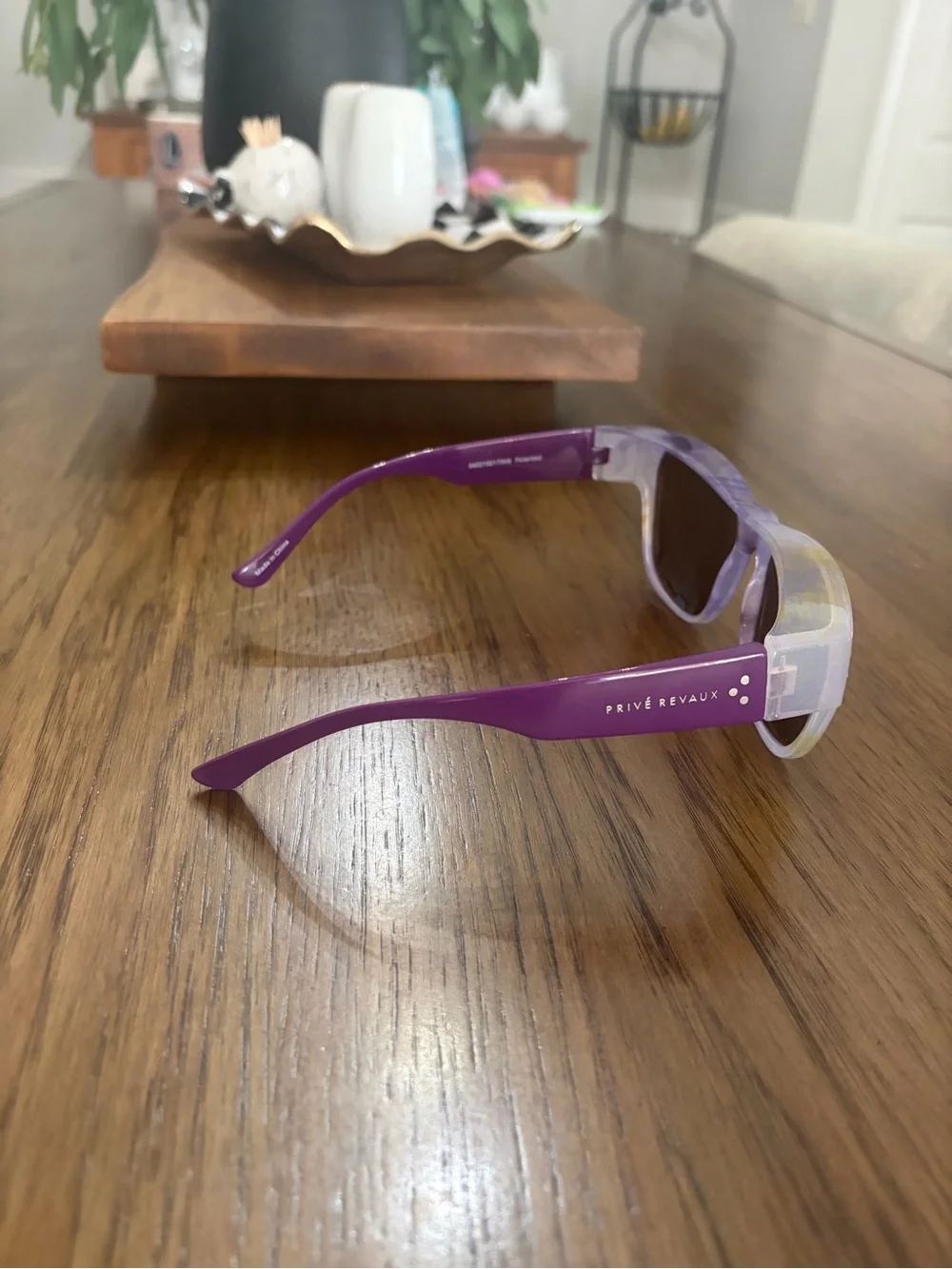 Prive Revaux Women’s Purple Polarized Sunglasses Everybody Fit 59-18-140